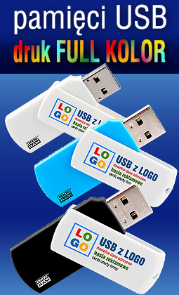 pendrive z nadrukiem full kolor CMYK