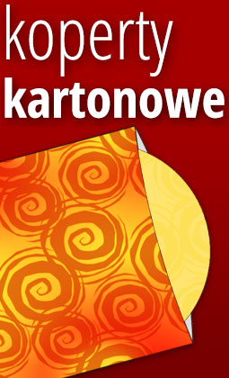 koperty kartonowe do płyt CD DVD