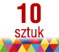 notesy bloczki A6 - 10 szt.
