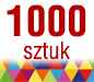 Długopisy metalowe TESS z grawerem - 1000 szt.