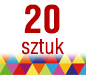 notesy bloczki A6 - 20 szt.