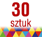 notesy bloczki A6 - 30 szt.