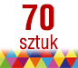 notesy bloczki A6 - 70 szt.