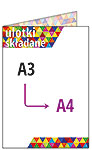 ulotki składane A3 do A4
