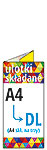 ulotki składane A4 do DL