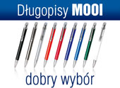 długopisy metalowe Mooi z grawerem